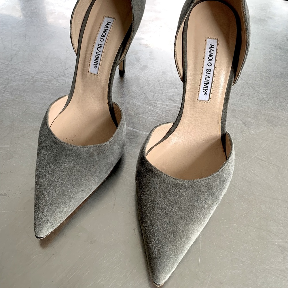 manolo blahnik pumps size 10